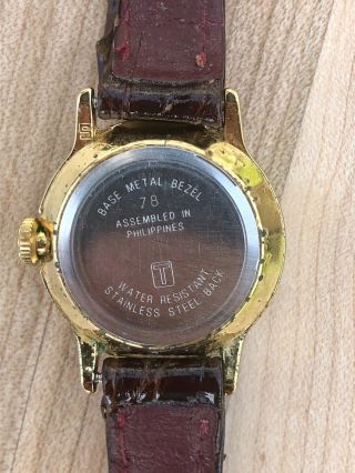 Vintage Timex Acqua Women ' s Mechanical Watch 5