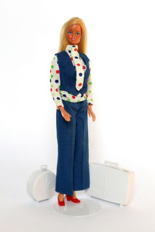 Vintage 1978 European Barbie Doll 2166 “spiel Mit Barbie” Malibu,  Stacey Face