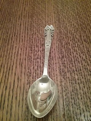 2 Vintage Sterling Silver Souvenir Spoon York City Empire State Bldg