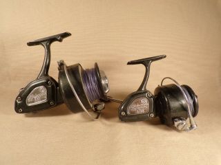 Vintage Shakespeare 2210 And 2250 Ball Bearing Spinning Reels