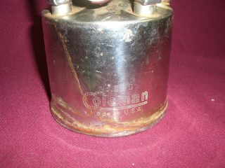 COLEMAN No.  530 A47 Vintage Pocket size GI Camping Stove w/ Wrench & Case 8