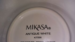 Mikasa Antique White Egg Plate Deviled Serving Dish 4