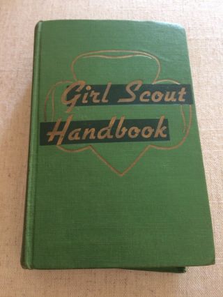 Vintage 1947 Girl Scout Handbook - 1951 Printing