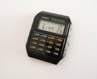 Vintage Casio Ca - 55 Calculator Digital Lcd Watch