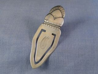 Sterling Silver Antique American Bookmark Book Marker Frank Whiting Art Nouveau