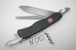 Black Victorinox Forester 111mm Swiss Army Pocket Knife Multi - Tool Trekker Blade
