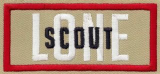 Boy Scout Style Official Lone Scout Bsa Patch Emblem Jamboree Oa Trading