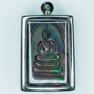 Phra Somdej Leklai Rainbow 7Color Umklum Mountain thai amulet um402 8