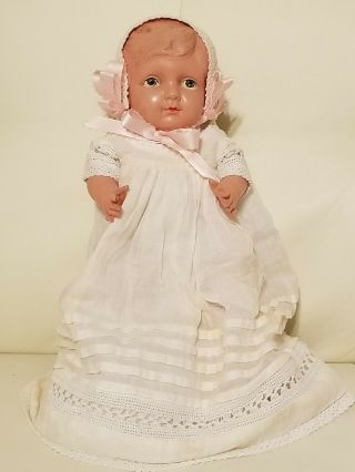 Vintage Antique Plastic Baby Doll Made In Japan Old