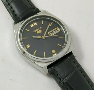 Vintage Seiko 5 7019 - 8180 Japan Made Automatic,  Pre - Owned Serviced Men 