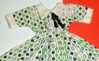 Vintage Doll Dress Fit 10 " Clone Little Miss Revlon Jill Ginger 1950 