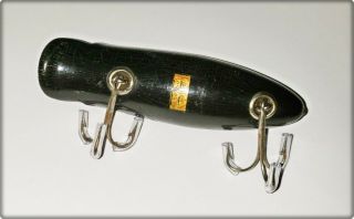 Early Carter ' s Bestever Lure Solid Black Belly Decal IN 1920s 3