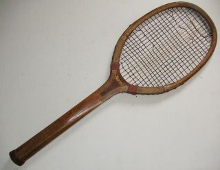 Antique Punjab Special Tennis Racket Racquet Jatala & Co Sialkot Indian