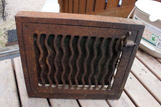 Antique Vintage Baseboard Air Register Heat Vent Grate Cover Old House Decor