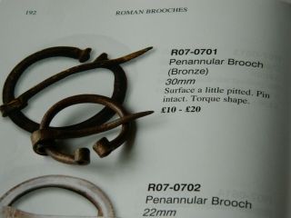 Roman Romano British Bronze Penannular Brooch Artefact Metal Detecting Detector