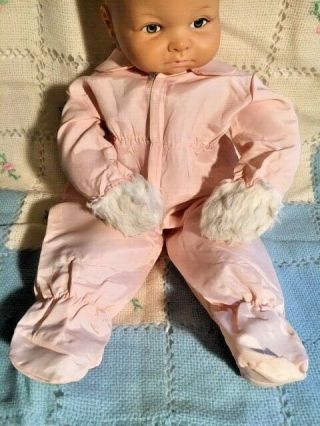 Vintage Vogue Doll Snowsuit For Baby Dear One Or Miss Peep 18 " Doll 1950/60s
