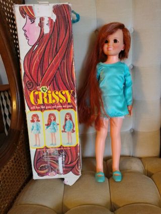 Vintage 1969 Ideal Crissy W/ Hair That Grows