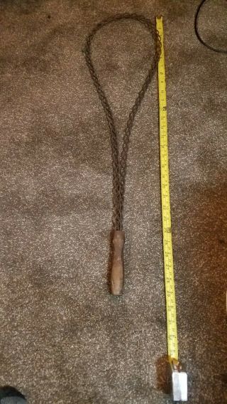 Antique Rug Beater Braided Wire w/Wood Handle – EUC 2