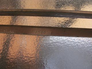 Vintage Antique Brass Bronze Large Heavy Mail Letter Plate Door Slot Drop 12.  5 4