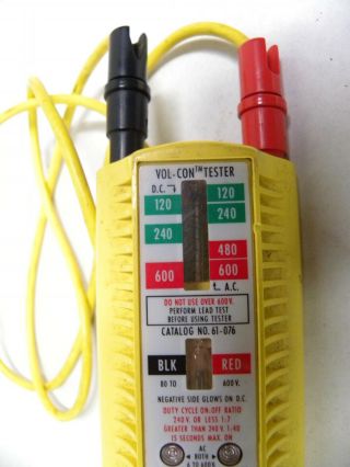 Ideal VOL - Con 61 - 076 Electrical Tester (A8) 3