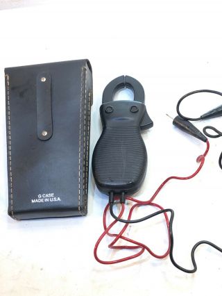 Amprobe Ultra Clamp Meter Multimeter W/ Leather Belt Loop Case