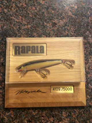 Rapala Fishing Lure Limited Edition W/box Case Freshwater Game Fish