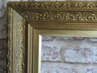 REALLY OLD picture frame gilt fits a 20 inch X 14 