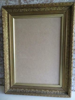 REALLY OLD picture frame gilt fits a 20 inch X 14 