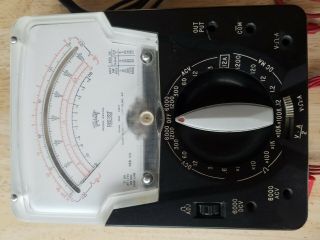 Vintage Triplett Model 630 - Na Volt Ohm Meter - And Classic