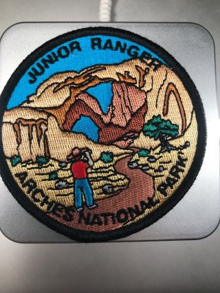 Arches National Park Embroidered Patch Junior Ranger