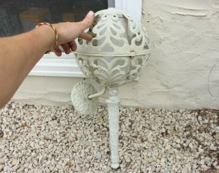 Vintage Metal Ornate Outdoor Porch Patio Wall Sconce Light Entrance Lamp