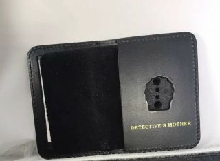 York City Detective Mother Mini Shield Bi Fold Wallet And Id Holder