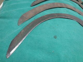 5 vtg/antique Hand Scythe Sickle Grass Weed Sling Blade Cutting Tools 5