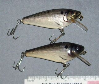 BAGLEY SMALL FRY SHAD LURES EARLY BRASS HARDWARE 2