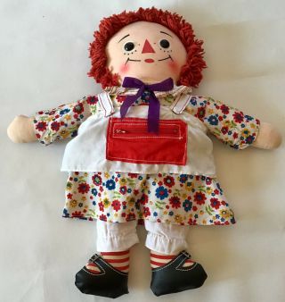 Vintage Knickerbocker Raggedy Ann Doll Dress - Me Doll