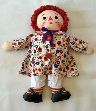 Vintage Knickerbocker Raggedy Ann Doll Dress - Me Doll 3