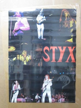 Vintage Poster Styx American Rock Group 1970 