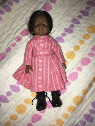 Pre Owned - Vintage - American Girl Doll Addy Mini 6 Inch Doll 2007 Nrfb