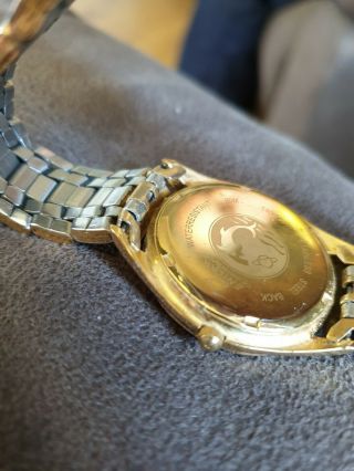 Men ' s Vintage Enicar Crystal Quartz Watch 3