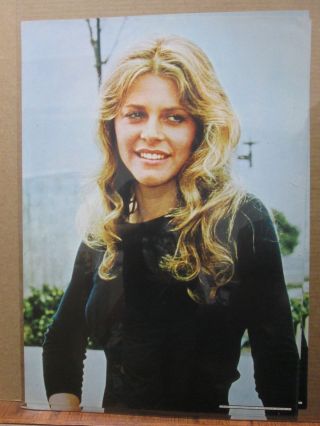 Lindsay Wagner As Jamie Somers Bionic Woman Poster 1976 Vintage Inv G1757