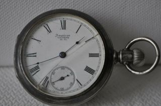 Pocket Watch American Waltham W.  Co Old Vintage.  Not