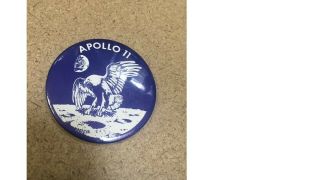 Vintage Apollo 11 Nasa Moon Landing Pin.  Great Shape