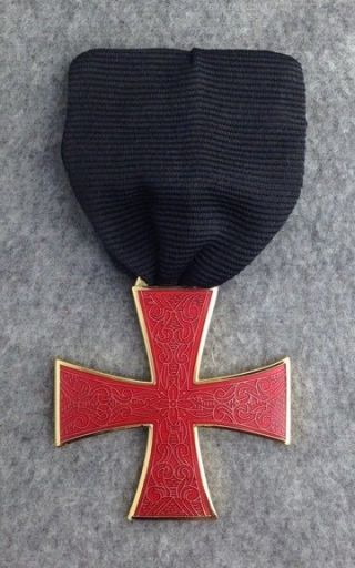 Masonic Knights Templar Order Of The Red Cross Jewel (rcj - 1)