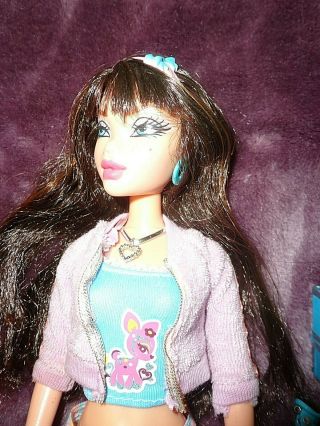 MY SCENE PJ PARTY DELANCEY DOLL DISPLAYED NEVER PLAYED WITH 2