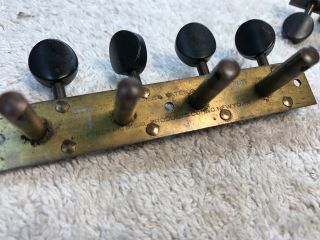 Antique Waverly Mandolin Tuning Machines Gibson 4