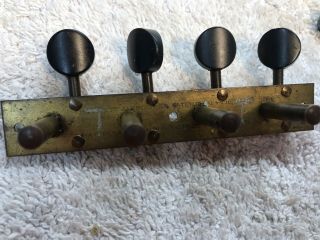 Antique Waverly Mandolin Tuning Machines Gibson 5