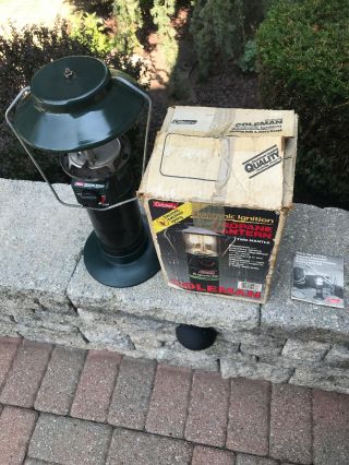 Vintage Coleman Propane Camping Lantern Model 5154a700.  2 Mantle Outdoor Sports.