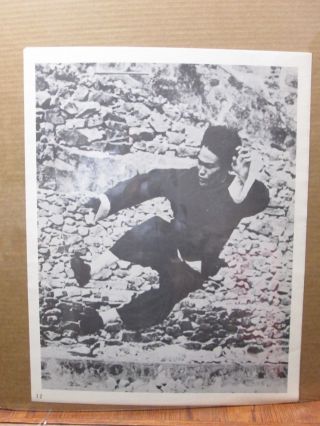 Bruce Lee Black/white Poster Enter The Dragon Karate Martial Art In G3208