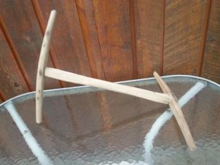 Antique Wooden Niddy Noddy Very Old 18 " Long