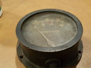 Large 6 " Vintage Pressure Water Heater Gauge By Ashcroft,  Steampunk,  Antique